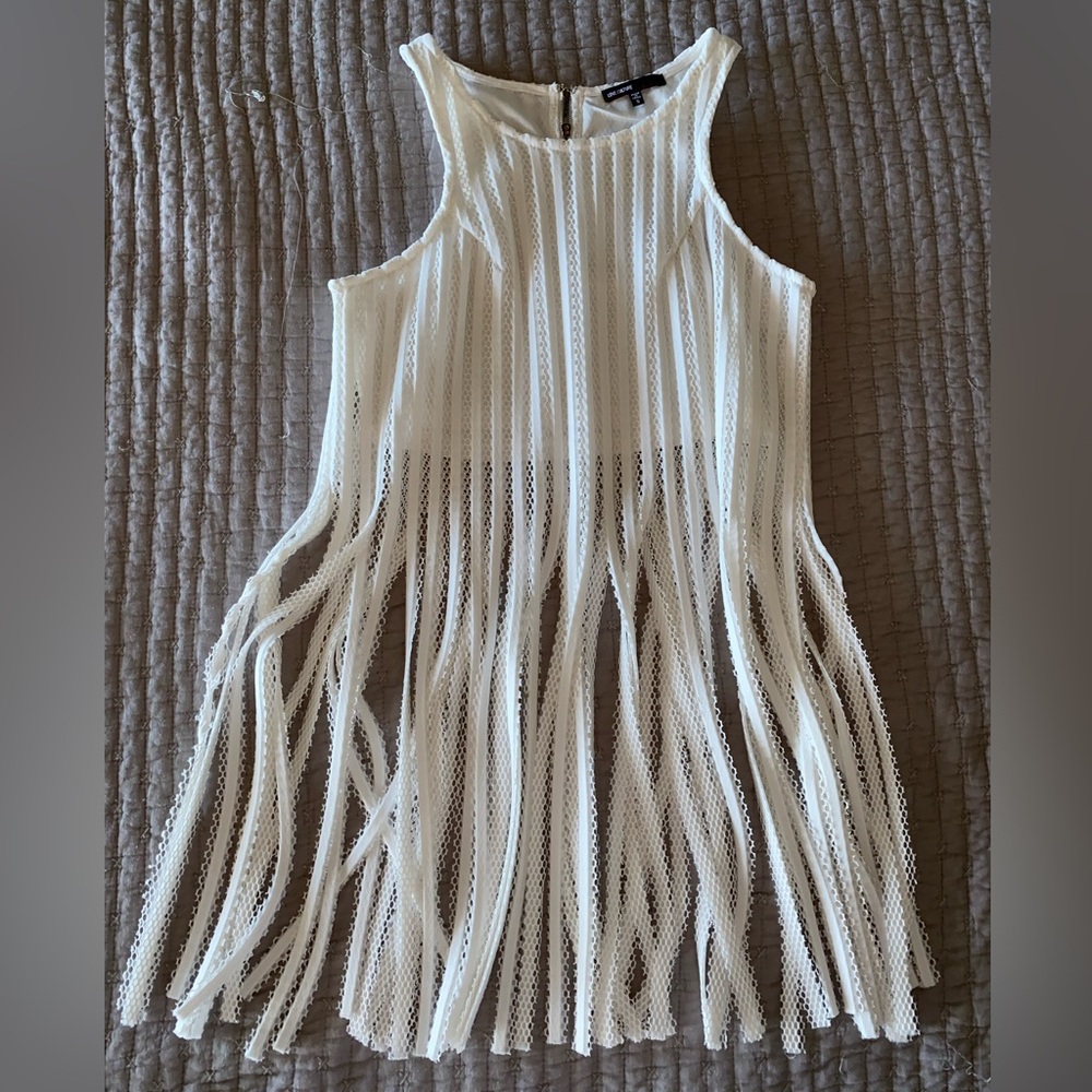 Love Culture crop top with fringe